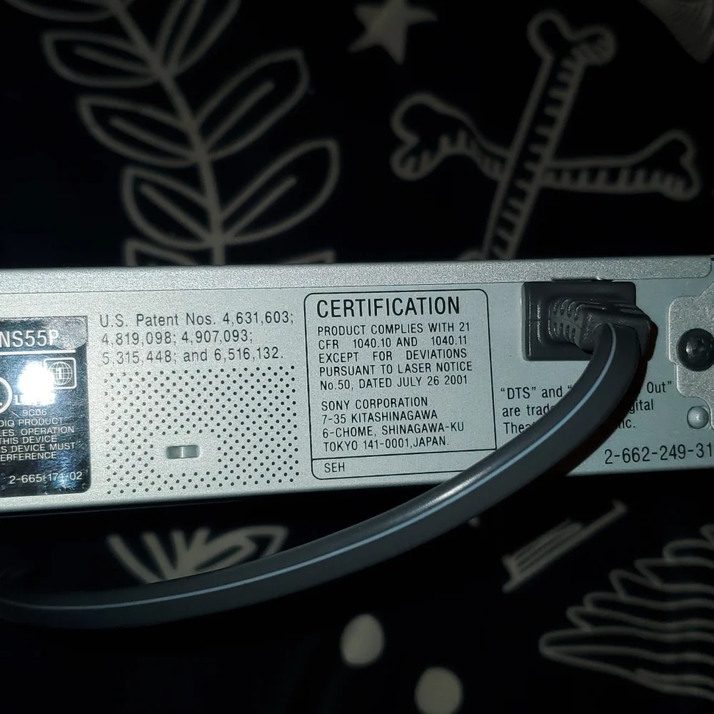 Sony DVD CD player